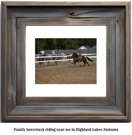 family horseback riding near me in Highland Lakes, Alabama